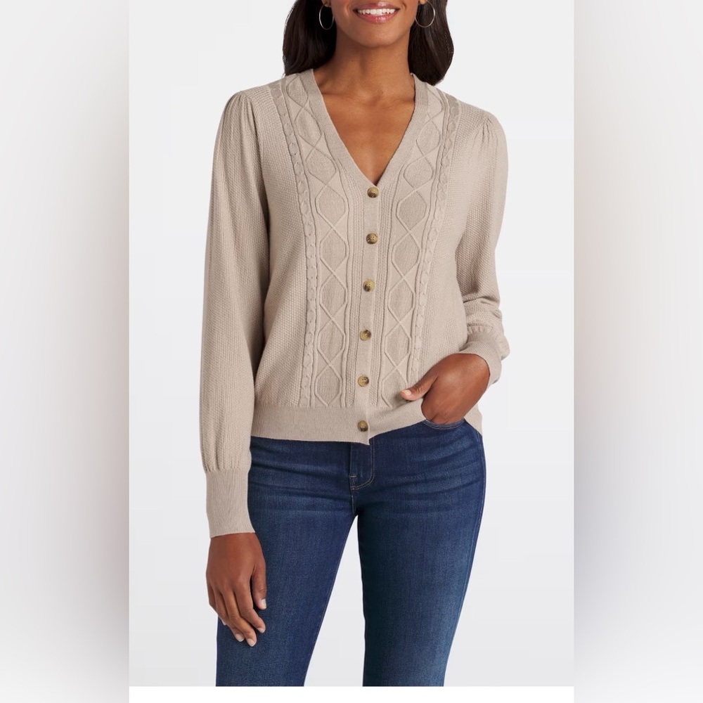 Lety & Me Stitch Fix Sz XL Skarlet Long Sleeve Cardigan